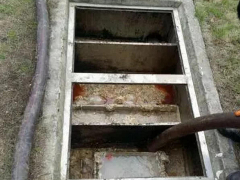 万山隔油池清理