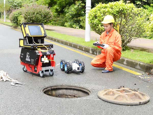 万山管道机器人检测