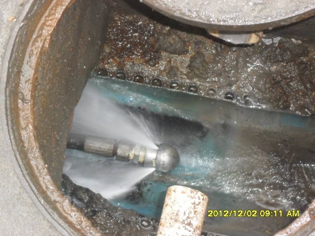 万山污水管道高压清洗