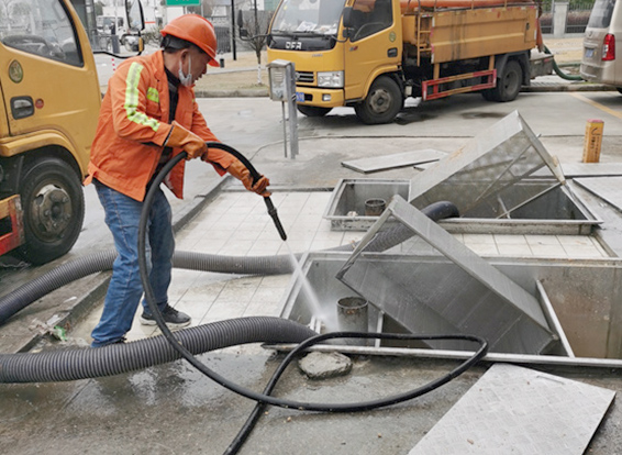 万山隔油池清理